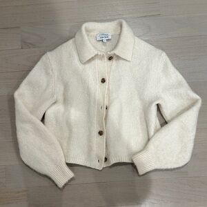 & Other Stories Cream Cardigan Sweater